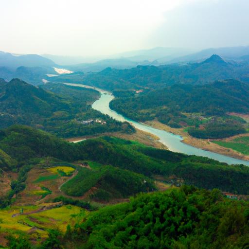 Một cảnh quan tuyệt đẹp của tỉnh Hồng Lĩnh