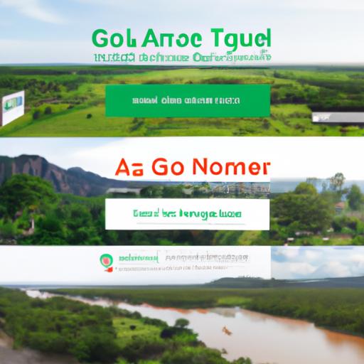 Một bộ banner quảng cáo Google Ads hiển thị trên các trang web khác nhau tại Tỉnh An Giang